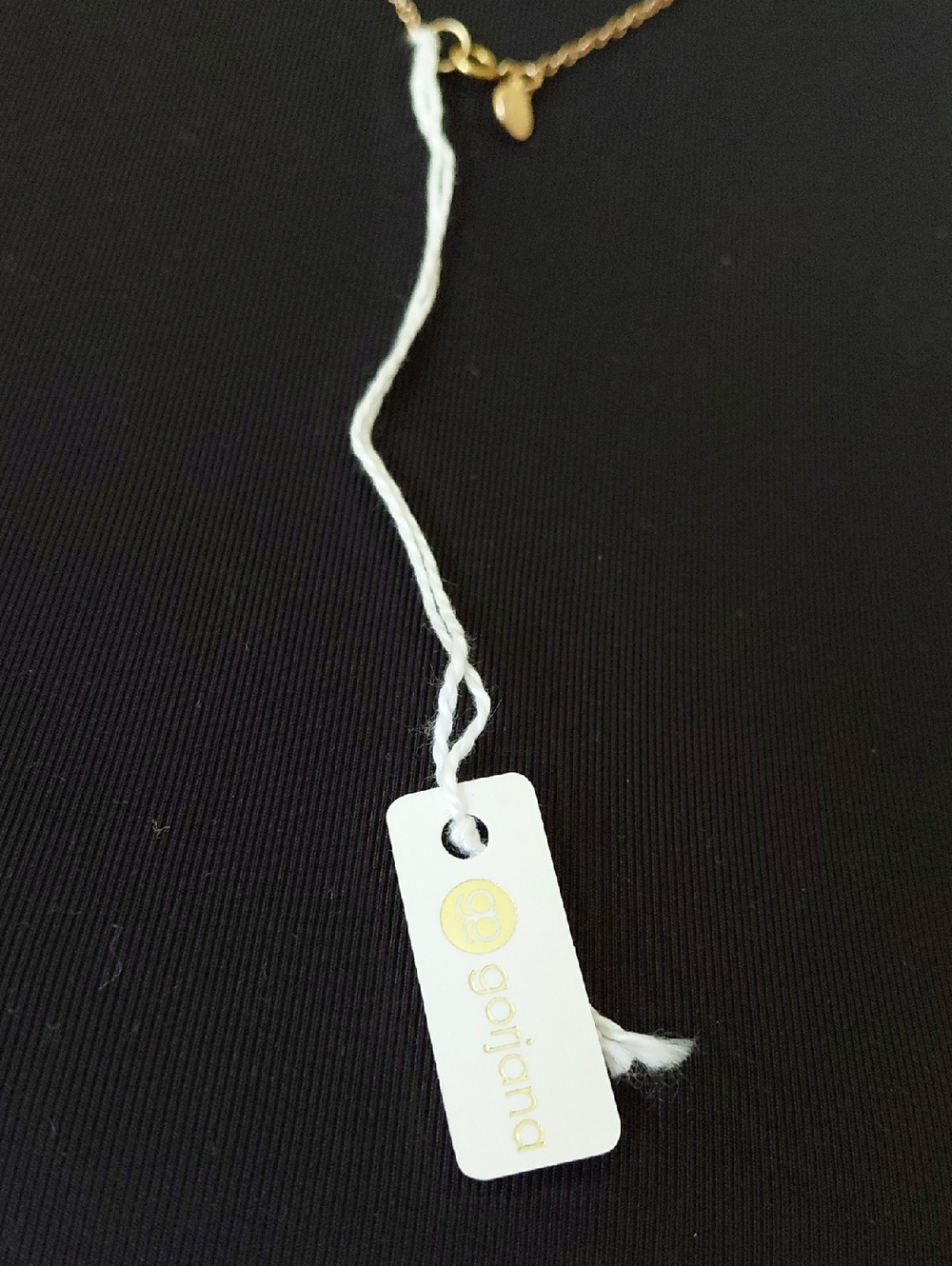 Rose Gold Herringbone Chain Necklace - Women's Elegant Layering Piece - Picture 3 of 3
